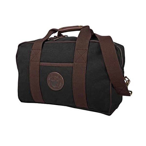 Duluth Pack Small Safari Duffel Bag， Black， 11 x 18 x 9-Inch 並行輸入品