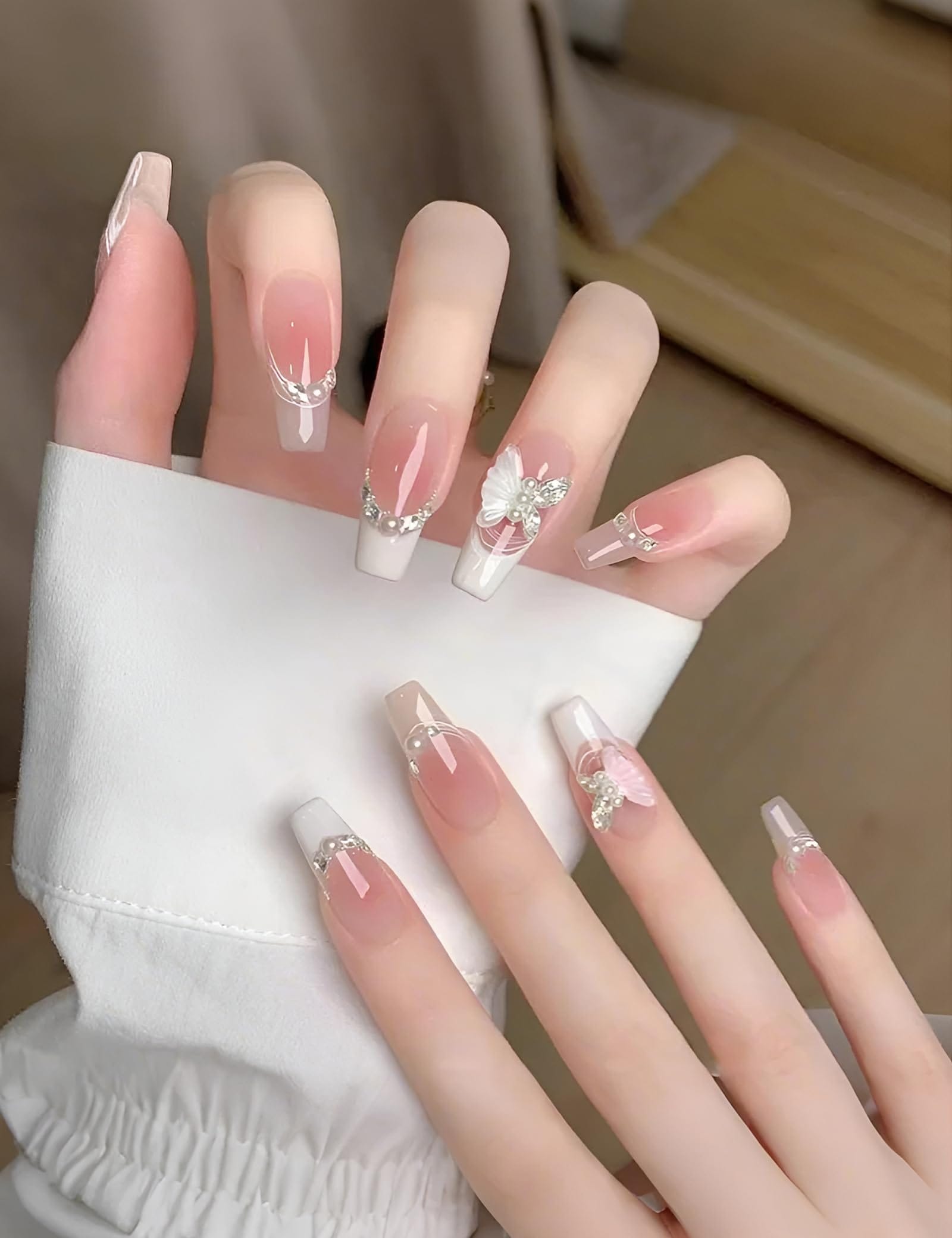 Qoo10] FINGER SUIT ZYOWAIT ネイルチップ ロング つ