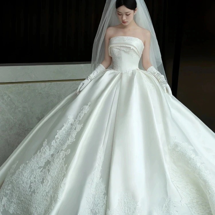 パーティードレス大人気 新商品 高級感 気質 花嫁ロングドレス 成人式 ドレス 演奏会 卒業式 ドレス 結婚式ワンピース ウェディングドレス ロングドレス