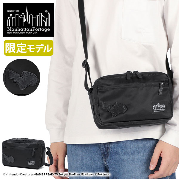 日本正規品 ショルダーバッグ メンズ レディース 斜めがけ 軽量 A5 JACKSON SQUARE TWL POKEMON MP4039TWLBLPKMN