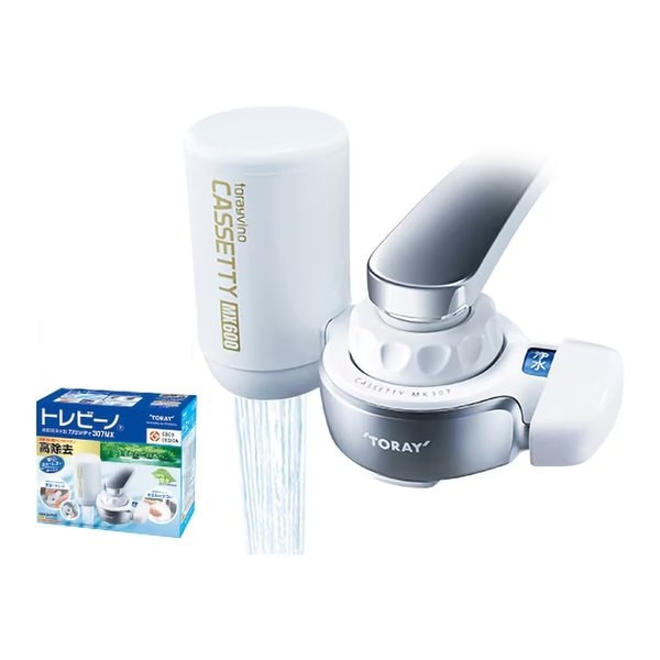 浄水器 トレビーノ カセッティ 307MX 蛇口直結型 高除去タイプ カートリッジ1個付 MK307MX
