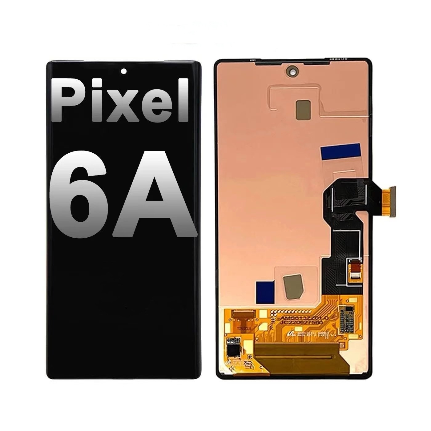 Google Pixel 6A スマートフォンディスプレイ LCD タッチスクリーン 交換部品, OLED パネル