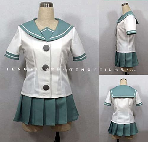 艦隊これくしょん艦これ 阿武隈 コスプレ衣装 ウィッグ靴追加可