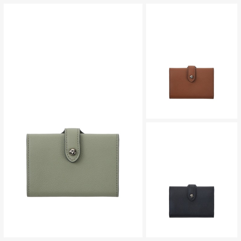 【VUNQUE】25FW MAGPIE SNAP CARD WALLET : 2COLORS