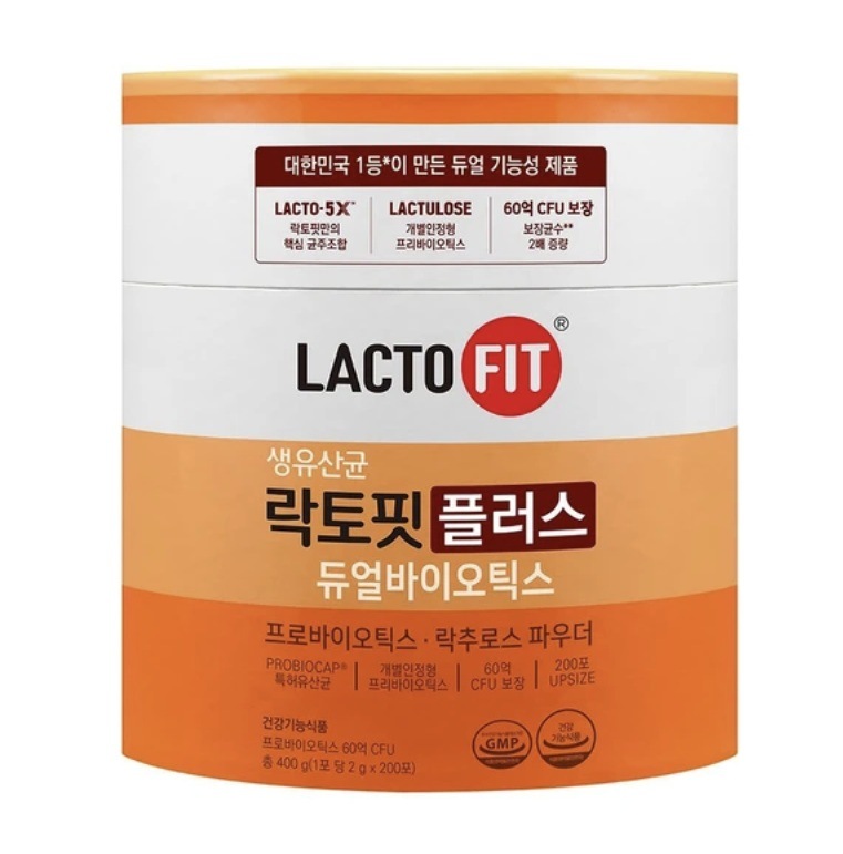 プラスデュアルバイオティクス韓国乳酸菌 大容量 個包装