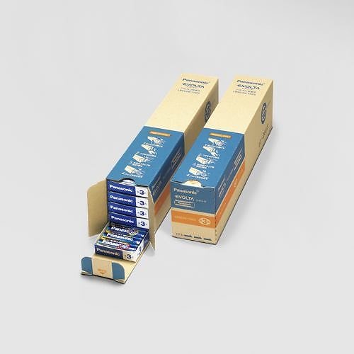 EVOLTAアルカリ乾電池単3形100本 LR6EJN/100S 00026117