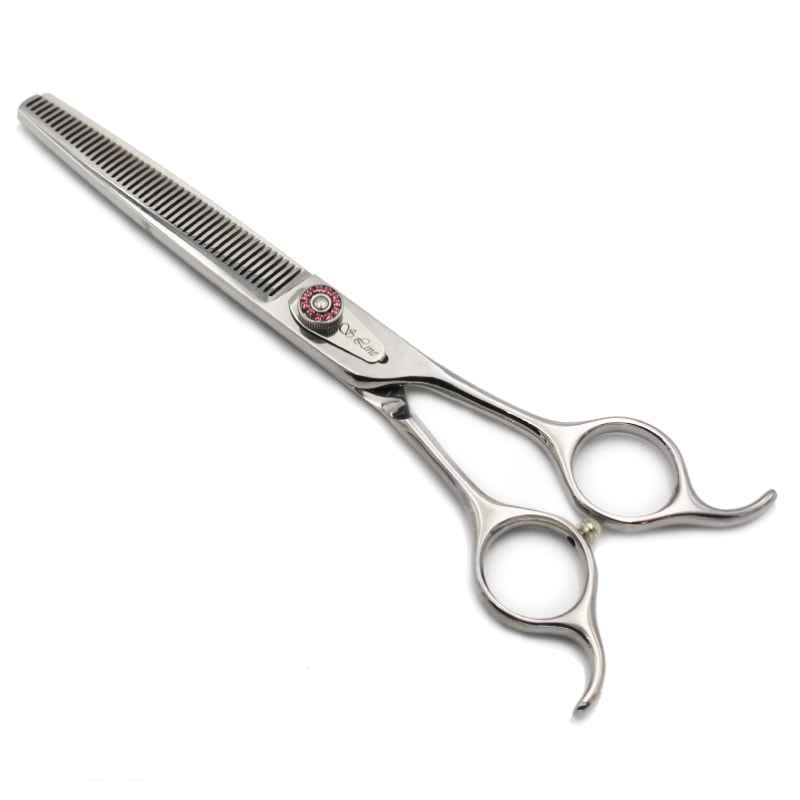 [PPT6746] パワースキバサミ（7Inch） 切削率 ベースカット 長いハンドル 仔犬美容 愛犬美容 愛犬セニング スキバサミ セニング