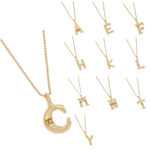 ネックレス アクセサリー アルファベット ペンダント ゴールド レディース 20SFO2ACB7 9DA 16,660円