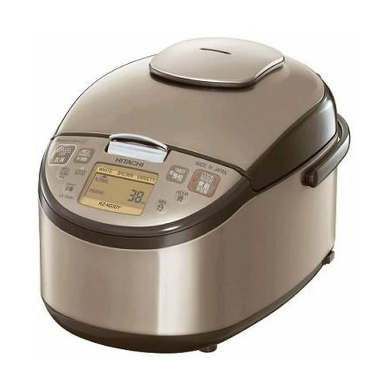 海外向け炊飯器 日立 HITACHI RZ-KG10Y N 極上炊き 圧力＆スチームIH炊飯ジャー 5.5合炊き ブロンズゴールド 日本製