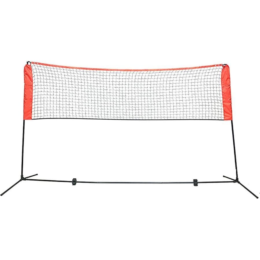 スポーツバドネットセット高さ調節可能なポータブルスピックルボールバレーボールネット大人と子供用の屋外バドミンーデンゲームセッ