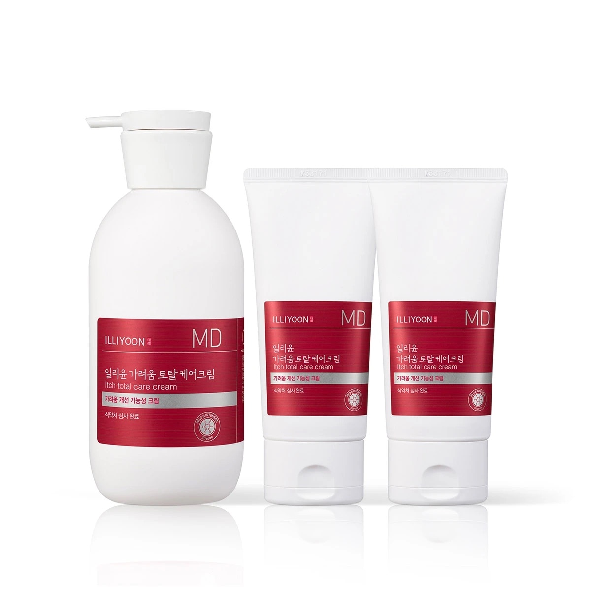 かゆみトータルケアクリーム330ml + 80ml x 2 無香料 無着色 低刺激 敏感肌 乾燥 敏感肌