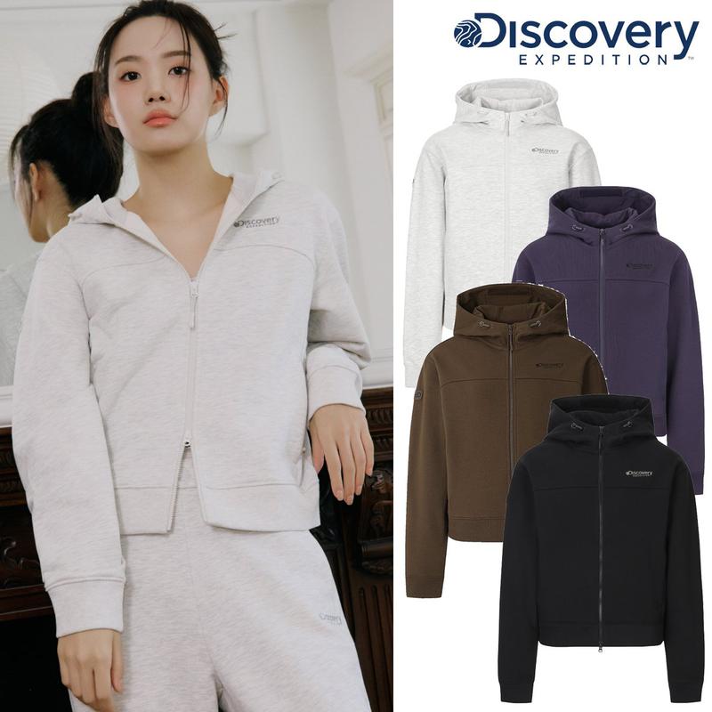 [25F/W] DWTR41054 秋の新作 女性 ソロナウォーム エッセンシャル トレーニング クロップ ジャケット フード付きジップアップ