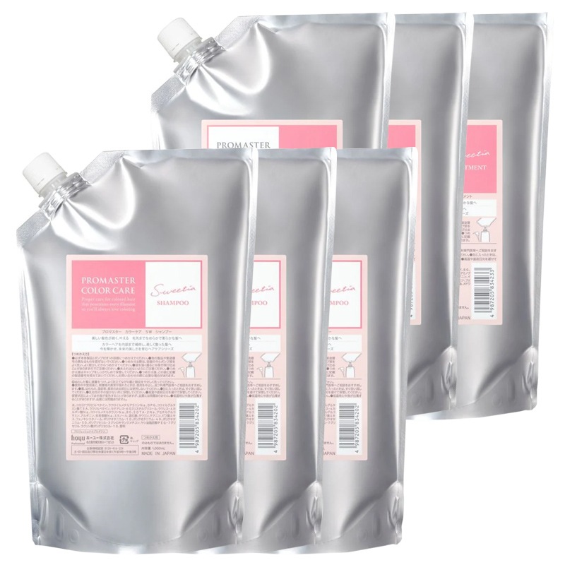 プロマスター カラーケア スウィーティア シャンプー 1000mL ×3個 + トリートメント 1000g ×3個 詰め替え セット