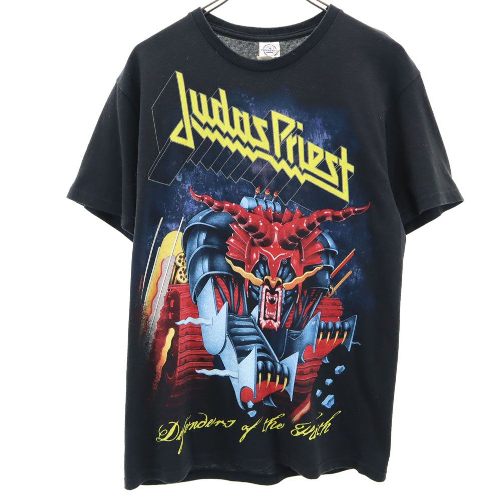 バンT プリント 半袖 Tシャツ M ブラック系 メンズ