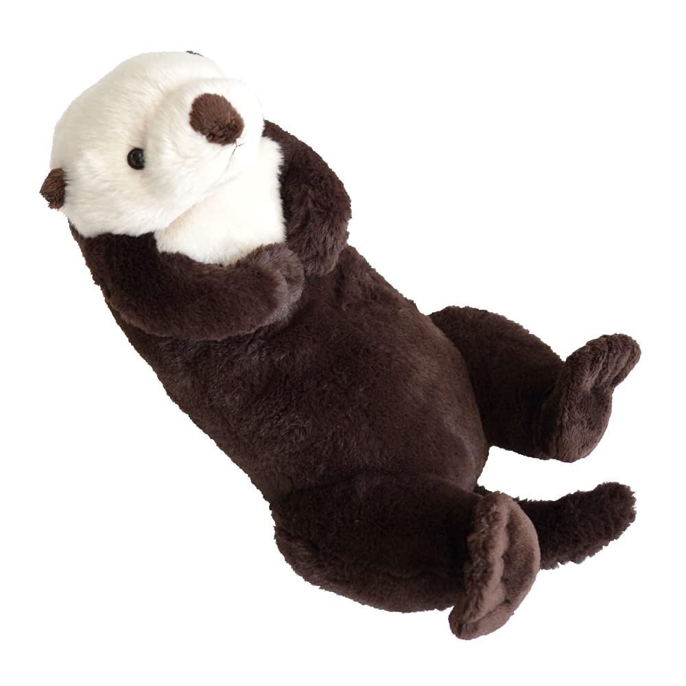 サンレモン(Sun Lemon) ひざ らっこ M 23×52×18cm ぬいぐるみ アニマル P-8572