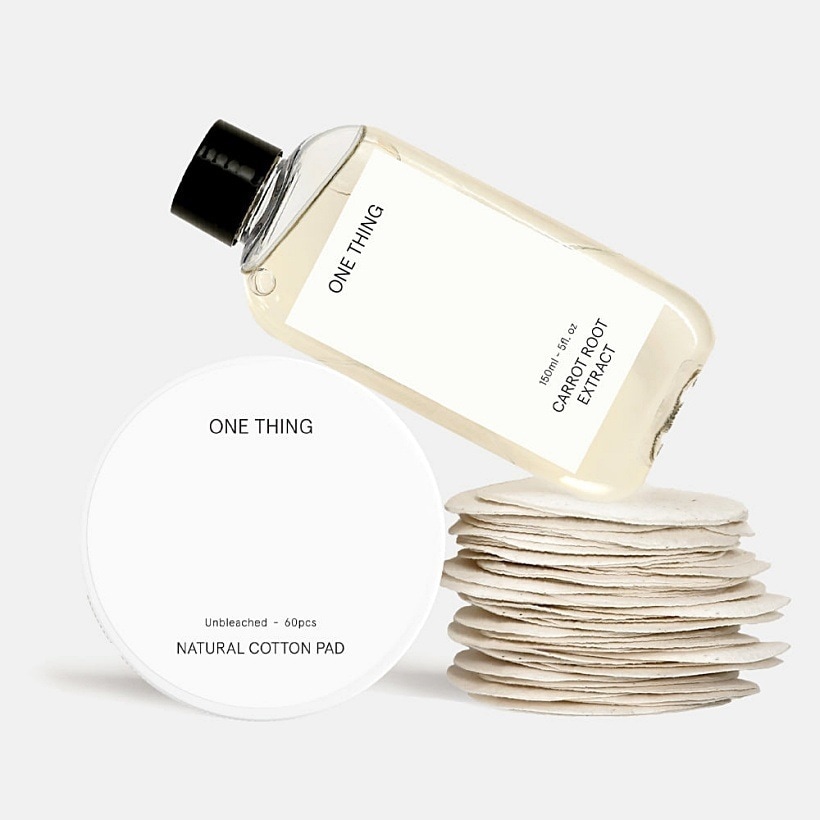 [1+1] DIYニンジントナーパッド / キャロットトナーパッド 60枚 2個 (肌弾力/抗酸化作用)