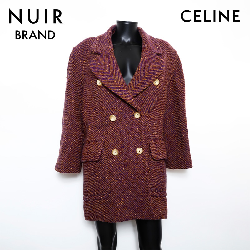 コート ネイビー ブラウン WS9601