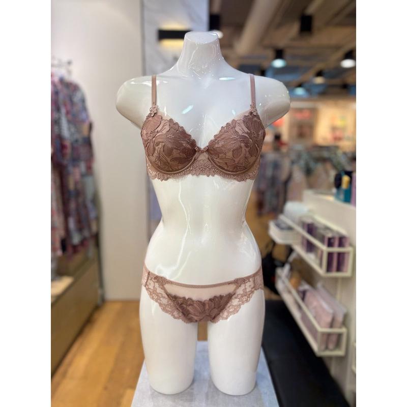 [坡州店] [] オルファ コントラスト フルカップ ブラ レースパンティーセット (OB) OBR,PR5910S