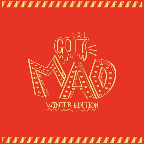 (未開封新商品) GOT7 MAD Winter Edition: ミニアルバムリパッケージ Happy Ver