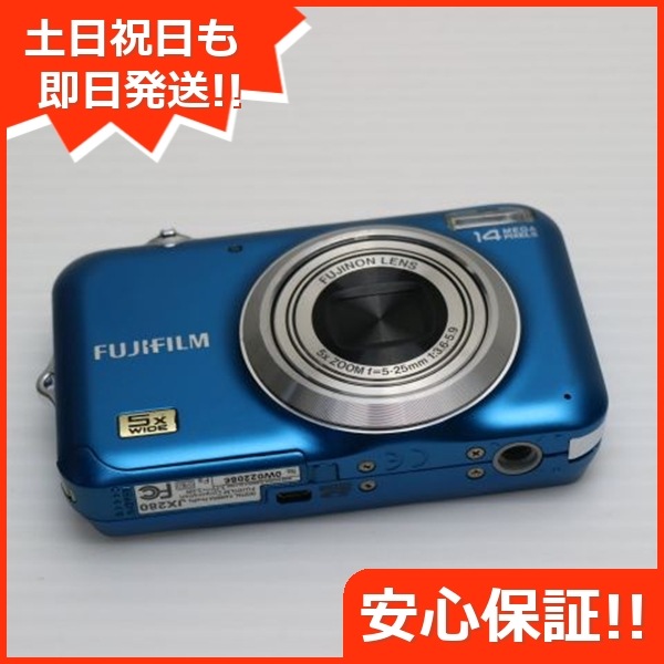 超美品 FinePix JX280 ブルー FUJIFILM デジカメ 116