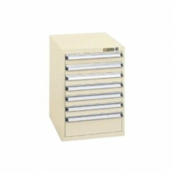 サカエ スモールキャビネット 390x400x540mm アイボリー SL-57I