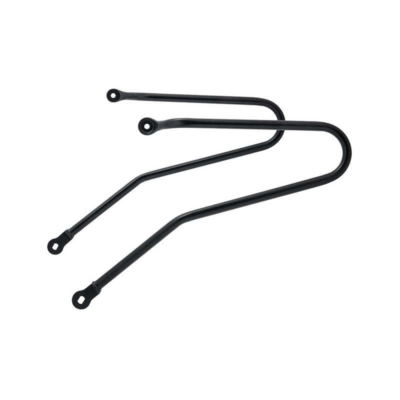 モートーン　サドルバッグサポート 左右 Thruxton/R/RS (16-24) Speed Twin 1200 (19-24) ブラック　MCB010