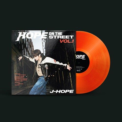 [未開封新品] [LP]防弾少年団ジェイホップ HOPE ON THE STREET VOL.1 [カラーLP] / BTS / アウトスリーブ+インナースリーブ+バイニール+フォトブック+ペーパーキ