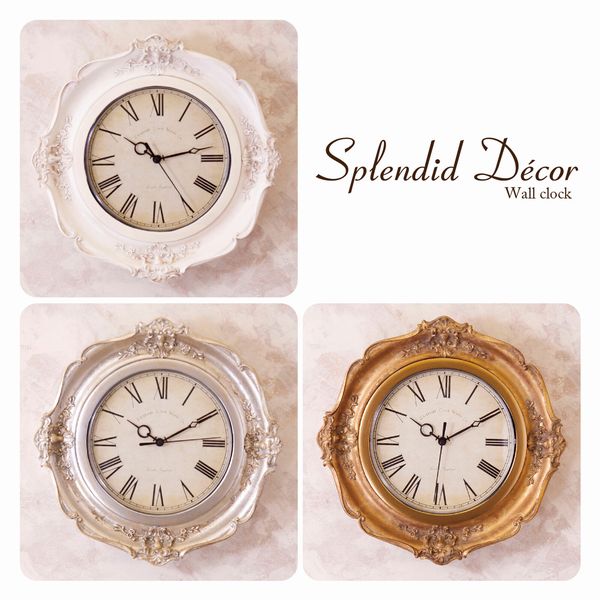 掛け時計 壁掛け時計 インテリア時計 家具 インテリア 壁掛時計 スプレンディッドデコ おしゃれ