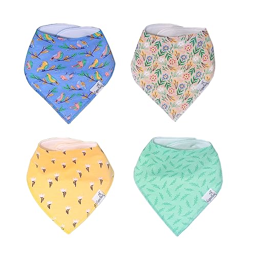 [Copper Pearl] コッパーパール よだれかけ 吸水 速乾 おしゃれ スタイセット バンダナビブ 4枚セット バーディー