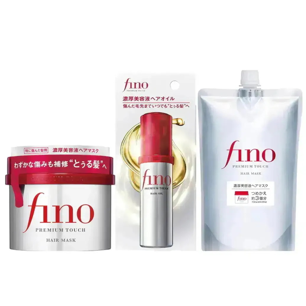フィーノ トリートメント 10個セット + ヘアケア3個セット Qoo10] フィーノ fino(フィーノ)3点セット プレミア : キット・コフレ