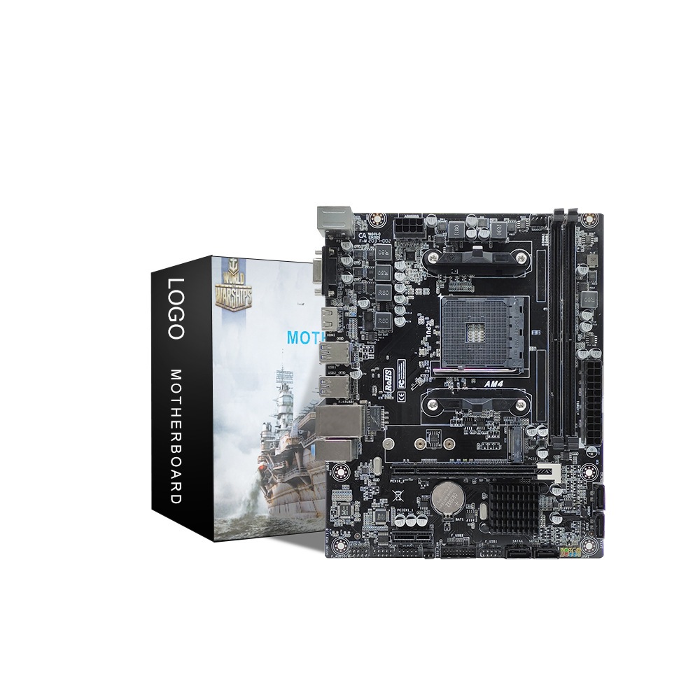 A320 マザーボード Amdam4 コア ディスプレイ デスクトップ コンピューター Ddr4 デュアル チャネル M.2/ギガビット ネットワーク互換性の高いデスクトップ コンピューター
