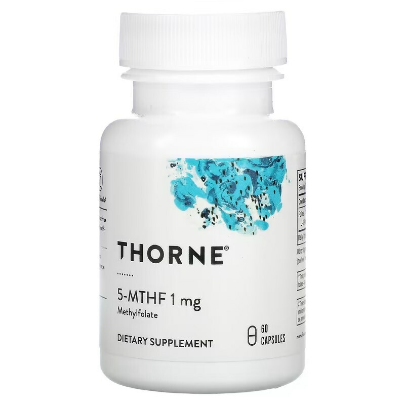 Thorne Research　5-MTHF, 1 mg, 60カプセル