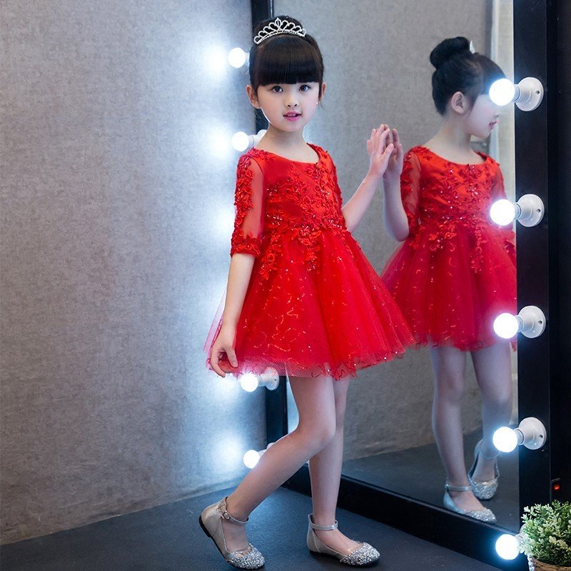 子供ドレス ピアノ発表会 フラワーガールドレス 女の子 キッズフォーマル 子どもドレス お姫様ドレス