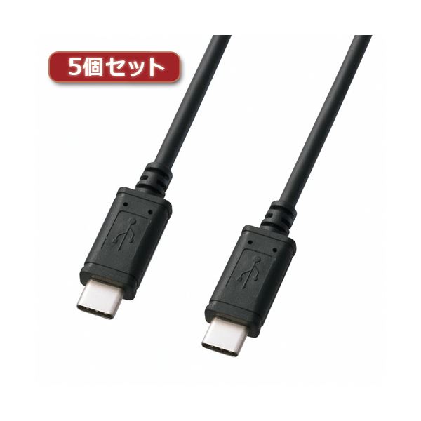 5個セット サンワサプライ USB2.0TypeCケーブル KU-CC30X5 11,226円