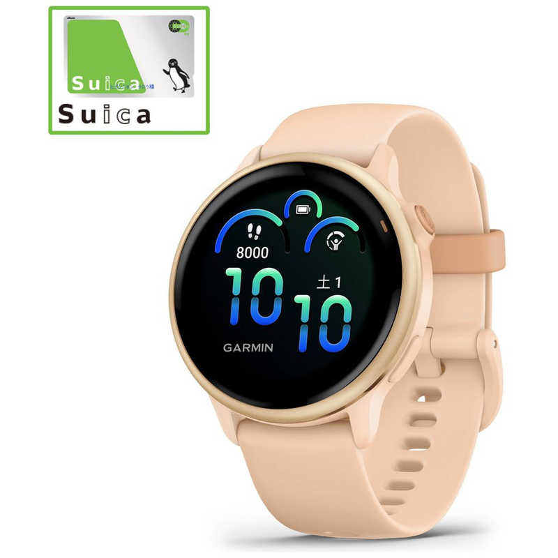 GARMIN　vivoactive 6 (ヴィヴォアクティブ 6)GPSスマートウォッチ(Suica対応) (ガーミン) 　010-02985-33