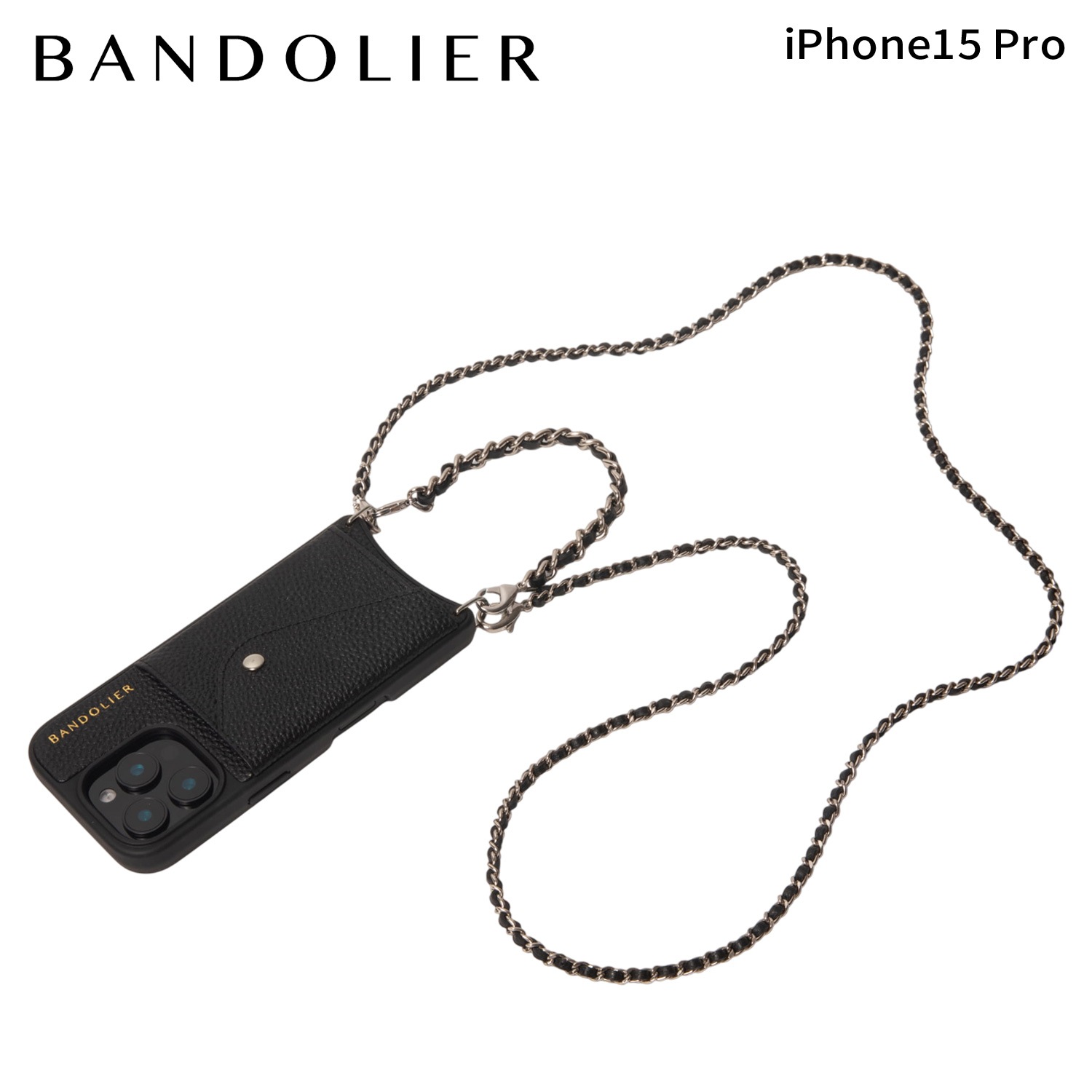 スマホショルダー iphone15 pro スマホケース アイフォン リリー セット シルバー メンズ レディース ブラック 14LIL