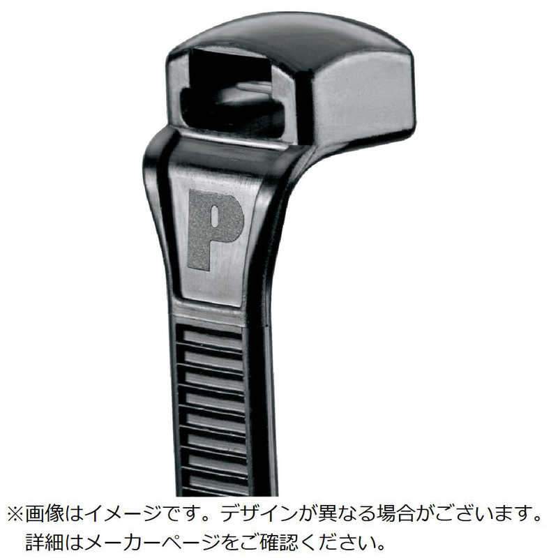 パンドウイット　パンドウイットコンタータイ耐熱性黒(1000本入) 　CBR1MM30