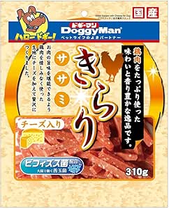 【12個セット】ドギーマンきらりササミチーズ入り310g