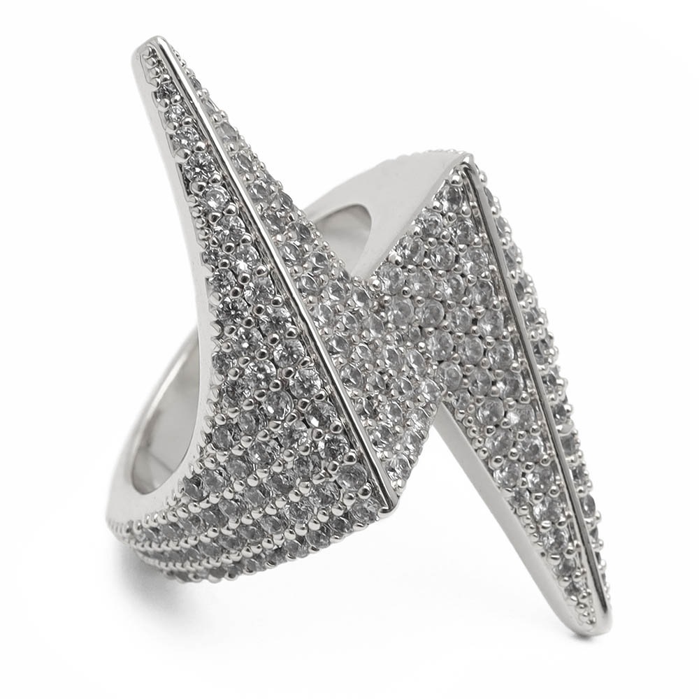 サンダーリング パヴェ [r295-silver]