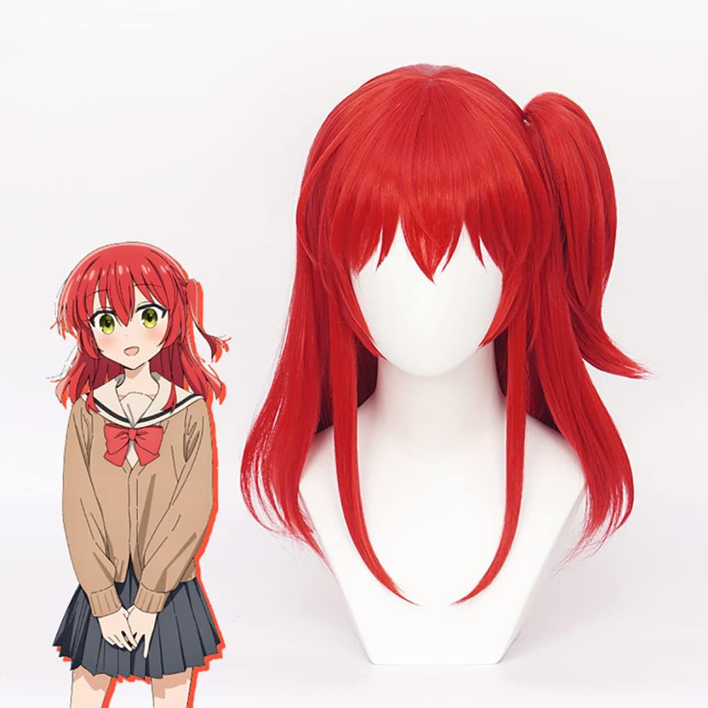 ぼっちざろっく コスプレ ウィッグ 喜多 郁代 きた いくよ かつら カツラ ポニーテール 耐熱 アニメ 仮装