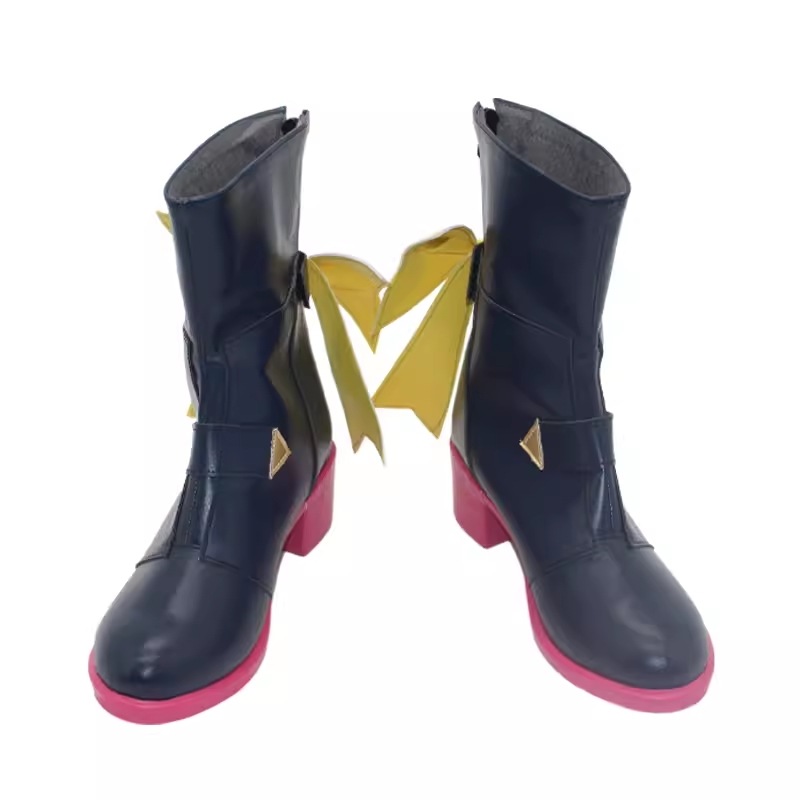 バーチャルYouTuber　VTuber Hololive コスプレ ブライト衣装　紫咲シオン　コスプレブーツ