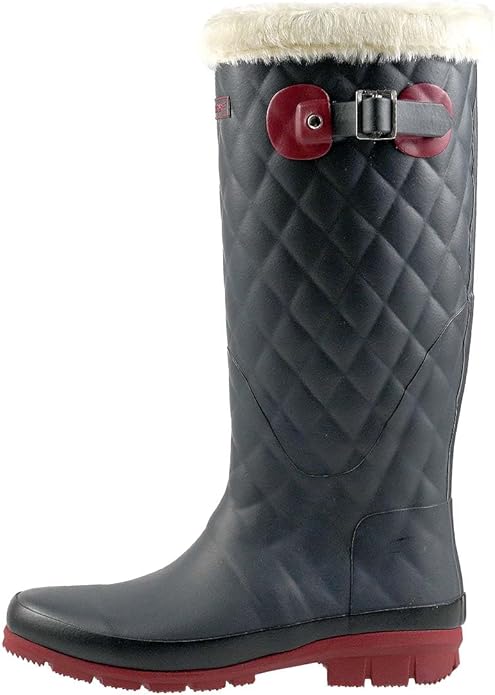 アキレス ACHILLES モントレ FB-176 チャコール FBW1760-CH レディース レインブーツ シューズ 長靴