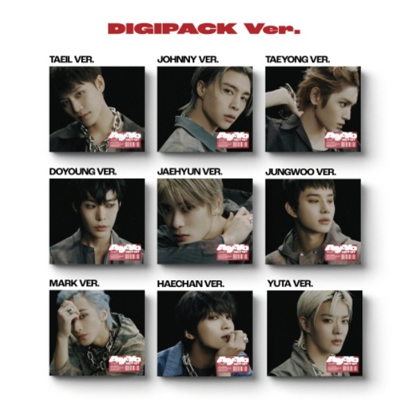 NCT127 Digipack ver [ Ay-Yo ] 9種セット 4th Repackage AlbumKPOP CD