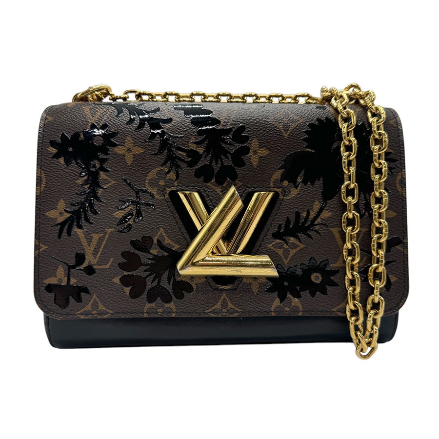 ルイ ヴィトン LOUIS VUITTON ハンドバッグ ショルダーバッグ モノグラム ブロッサム ツイストMM モノグラムキャンバス ブラウン×ブラック レディース M43641 z3150