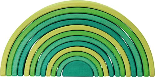 グリムス 玩具 おもちゃ 知育玩具 積み木 インテリア 見立て遊び グリーンアーチ SH10671