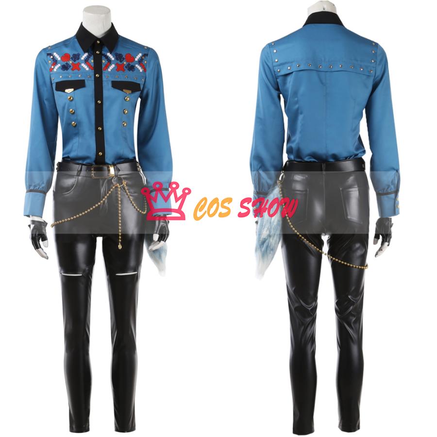 人気商品N0.1 あんスタ Ensemble Stars! 6周記念スカウト LOVE編 ユニフォーム 天城 一彩 礼瀬 マヨイ 白鳥 藍良 早 巽 コスプレ衣装 尻尾付き 仮装 イベント ステージ