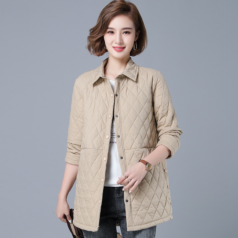 万能流行感 中綿コート レディース 冬 40代 新品 中綿コートミディアム丈コート軽量オーバー 暖かい 中綿ジャケット アウター 防寒防風 カジュアル 大人