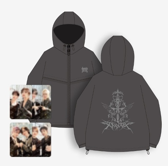 [ONLINE] STRAYKIDS dominATE SEOUL OFFICIAL MERCH WINDBREAKER SET