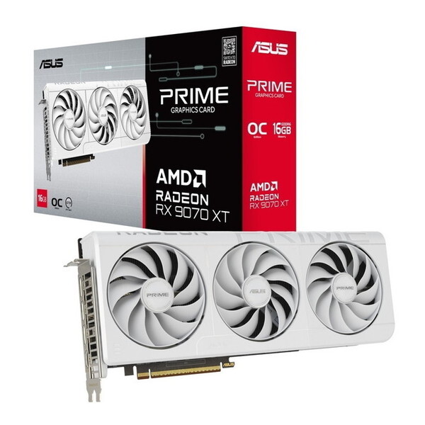 PRIME-RX9070XT-O16G-WHITE グラフィックボード
