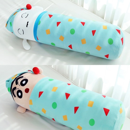 クレヨンしんちゃん ロングクッション シロ ボディピロー 抱きまくら キャラクターグッズ